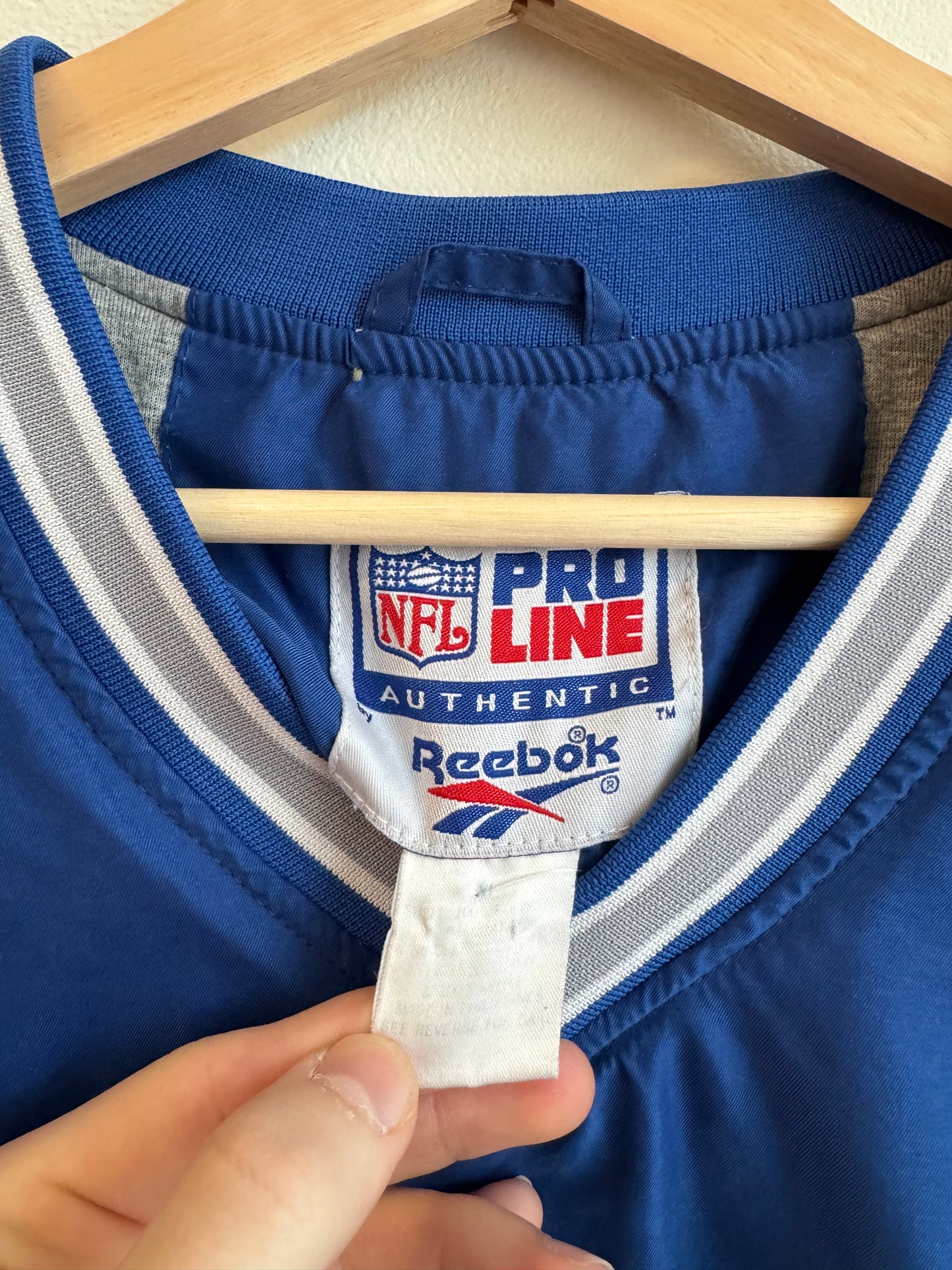 90s Detroit Lions Vintage Reebok Windbreaker (XL)