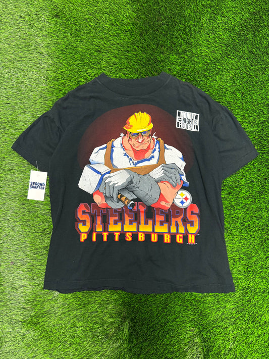 1998 Pittsburgh Steelers Monday Night Football Tee (M)