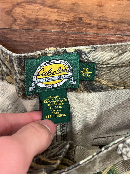 00s Cabela's Max-1 Camo Cargo Pants (36x32)