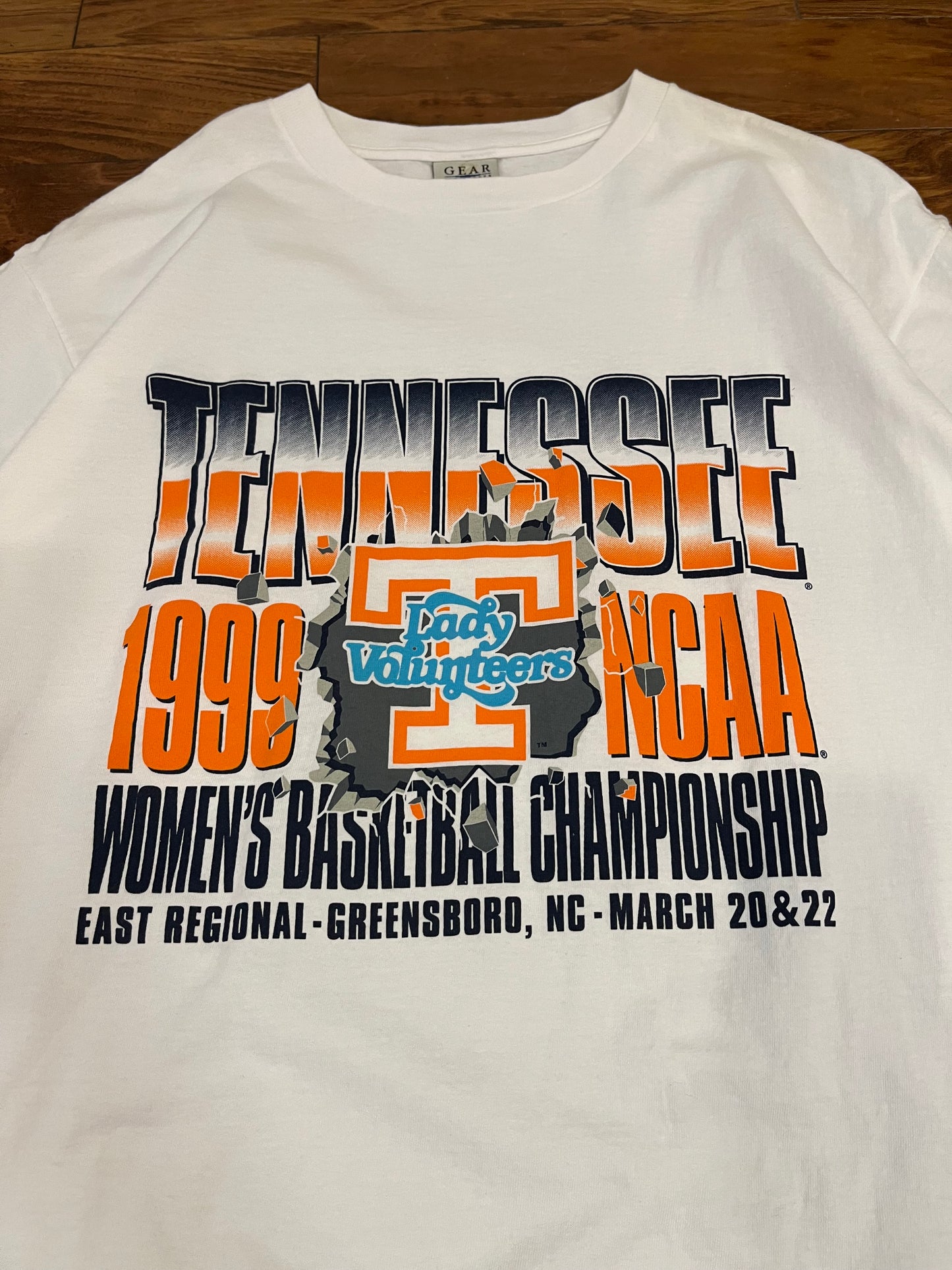 1999 Tennessee Lady Vols National Champions Tee (XL)