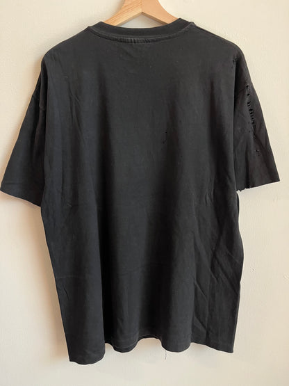 1993 Jurassic Park Raptor Cafe Distressed Tee (L)