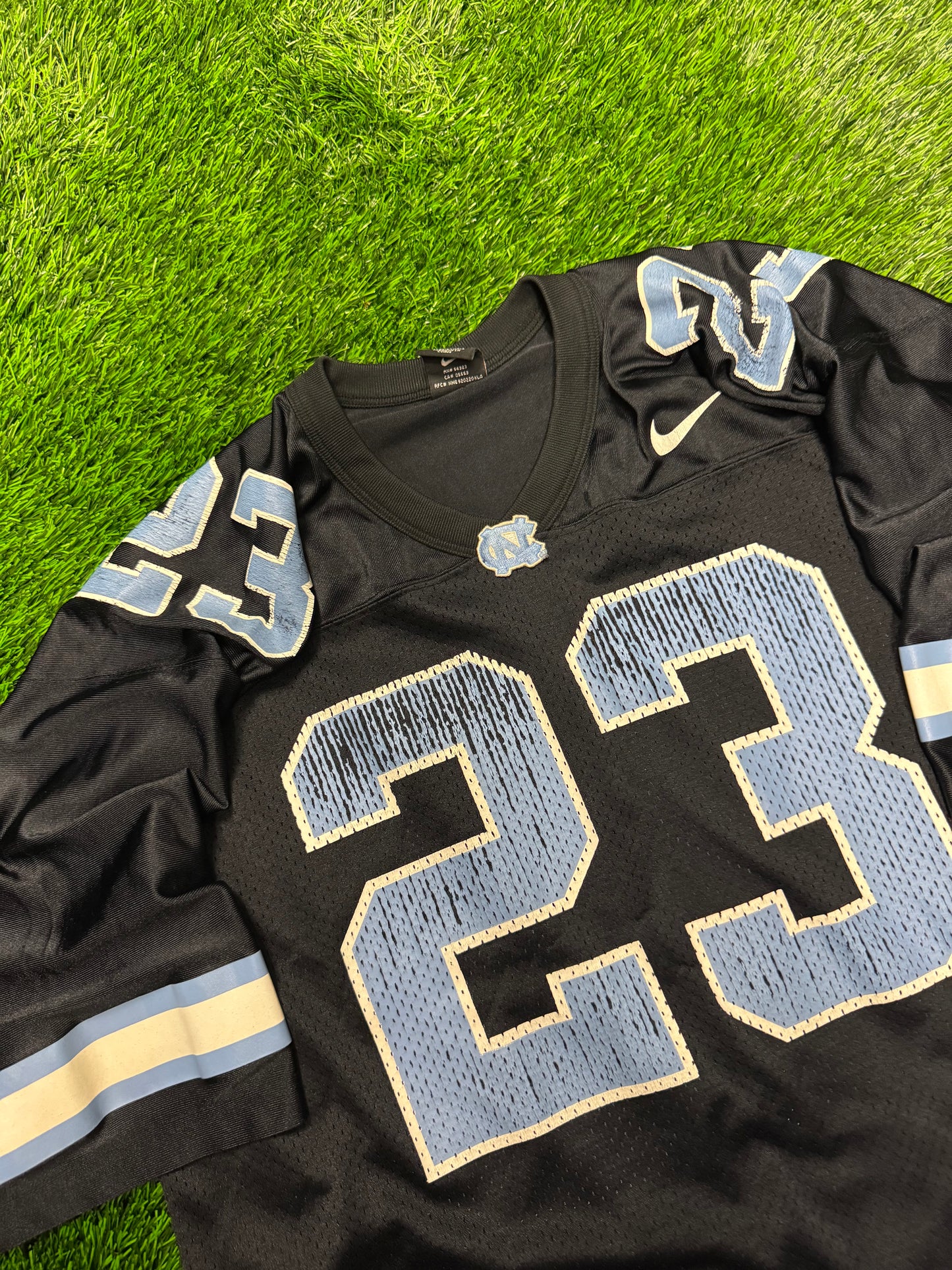 00s University of North Carolina (UNC) Vintage Nike Football Jersey (L)
