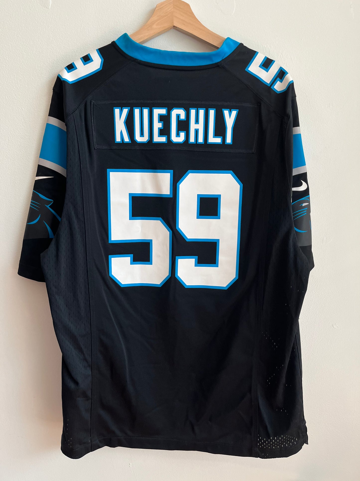2012 Carolina Panthers Luke Kuechly Nike Home Jersey (L)