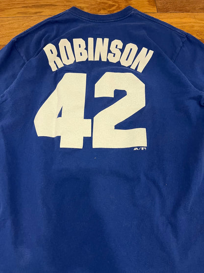 2015 Brooklyn Dodgers Jackie Robinson #42 Jersey Tee (L)