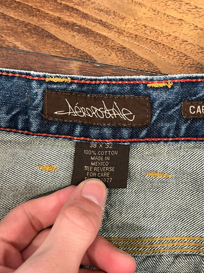 00s Aeropostale Baggy Carpenter Jeans (38 x 32)