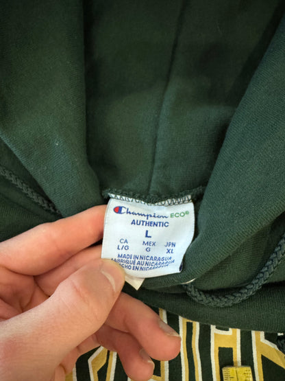 00s UNCC Spell Out Champion Hoodie (L)