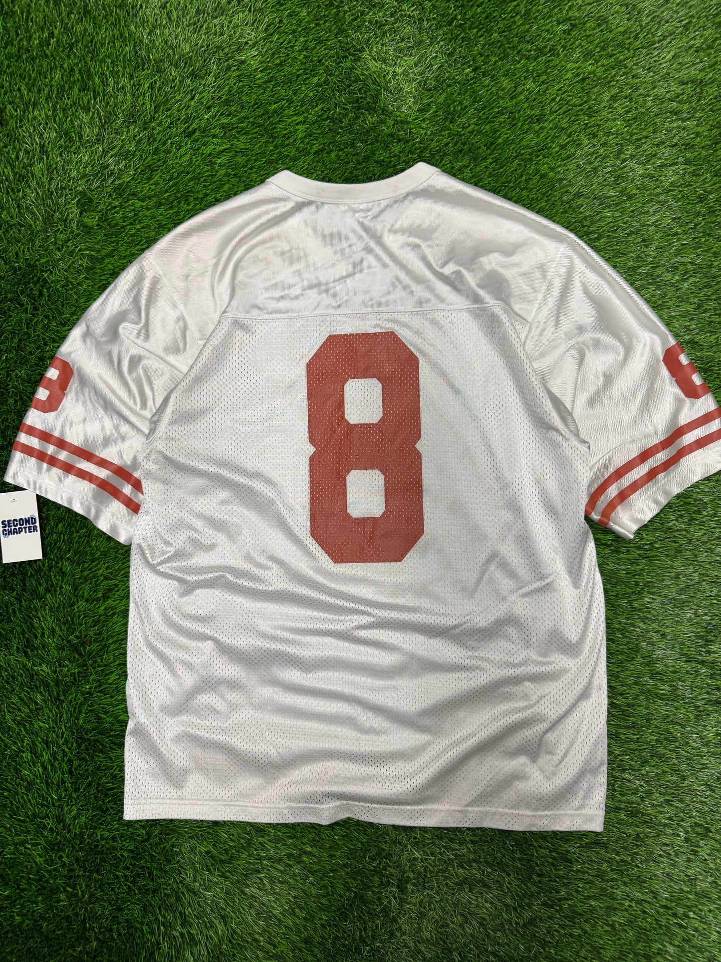 00s Nike University of Texas Longhorns #8 Football Jersey (XL)