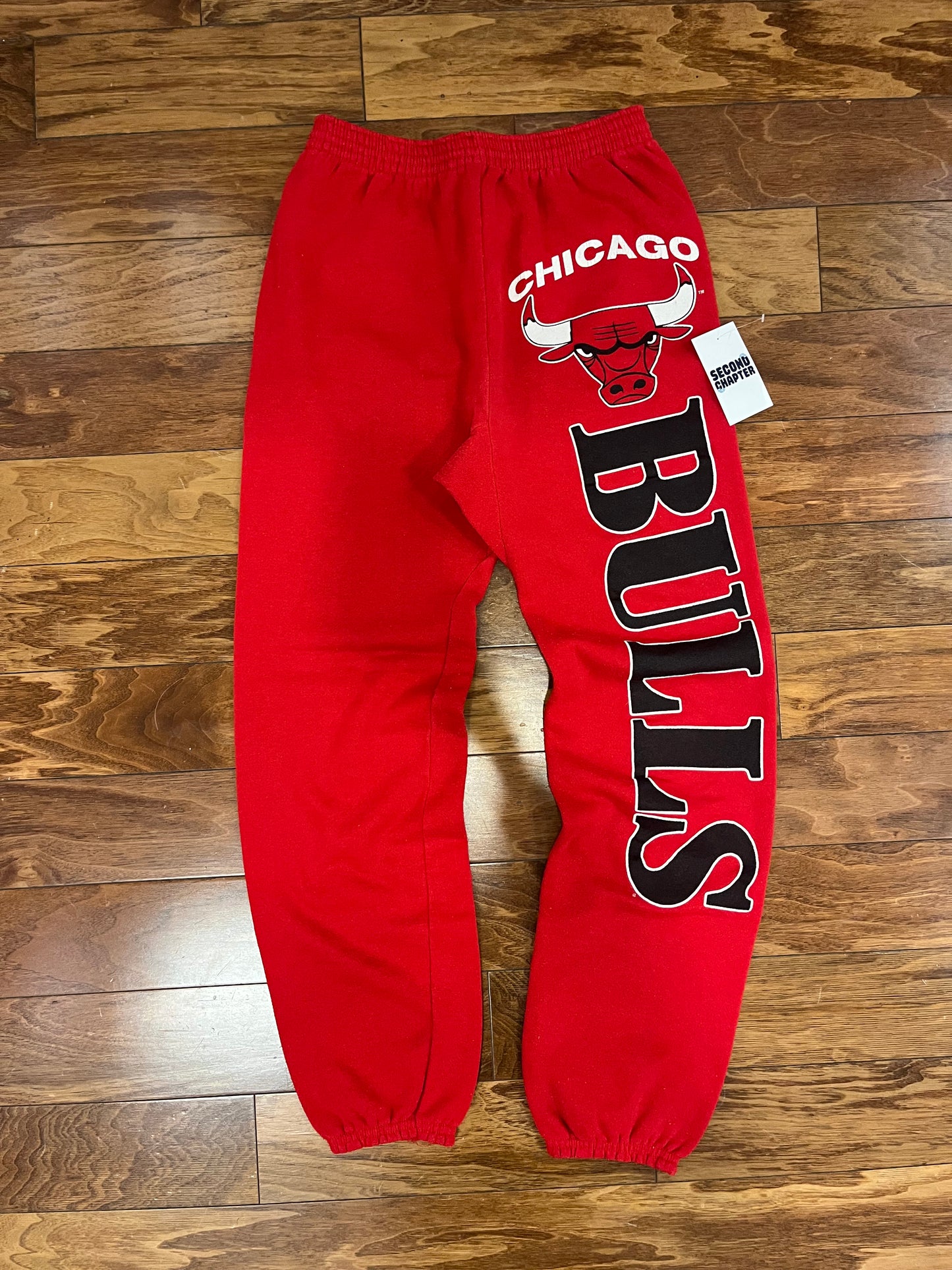 90s Chicago Bulls Spell Out Vintage Sweatpants (L)