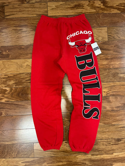 90s Chicago Bulls Spell Out Vintage Sweatpants (L)
