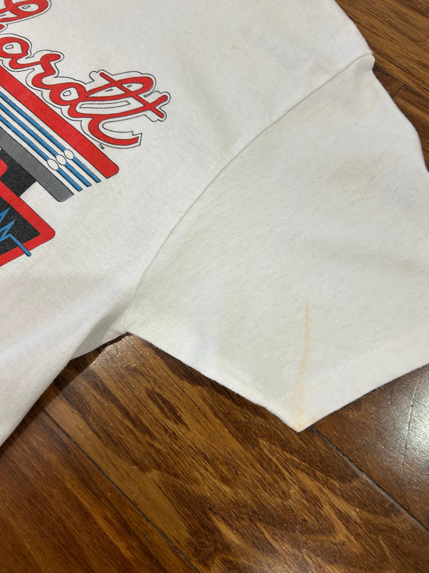 1991 Dale Earnhardt Vintage White Nascar Tee (M)