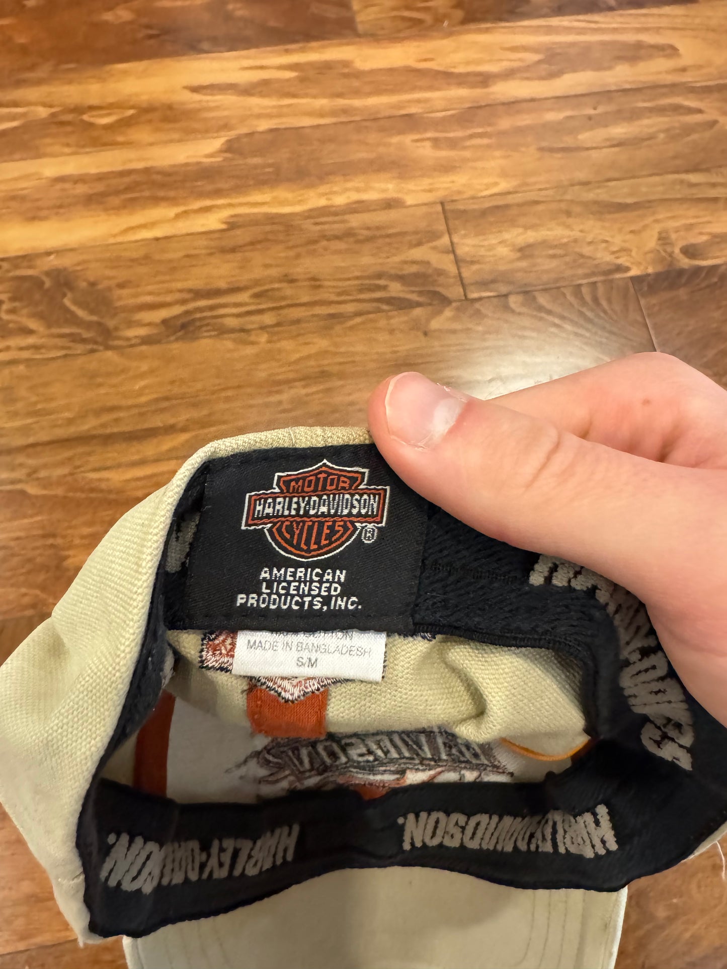 00s Harley Davidson Flames Hat (S/M)