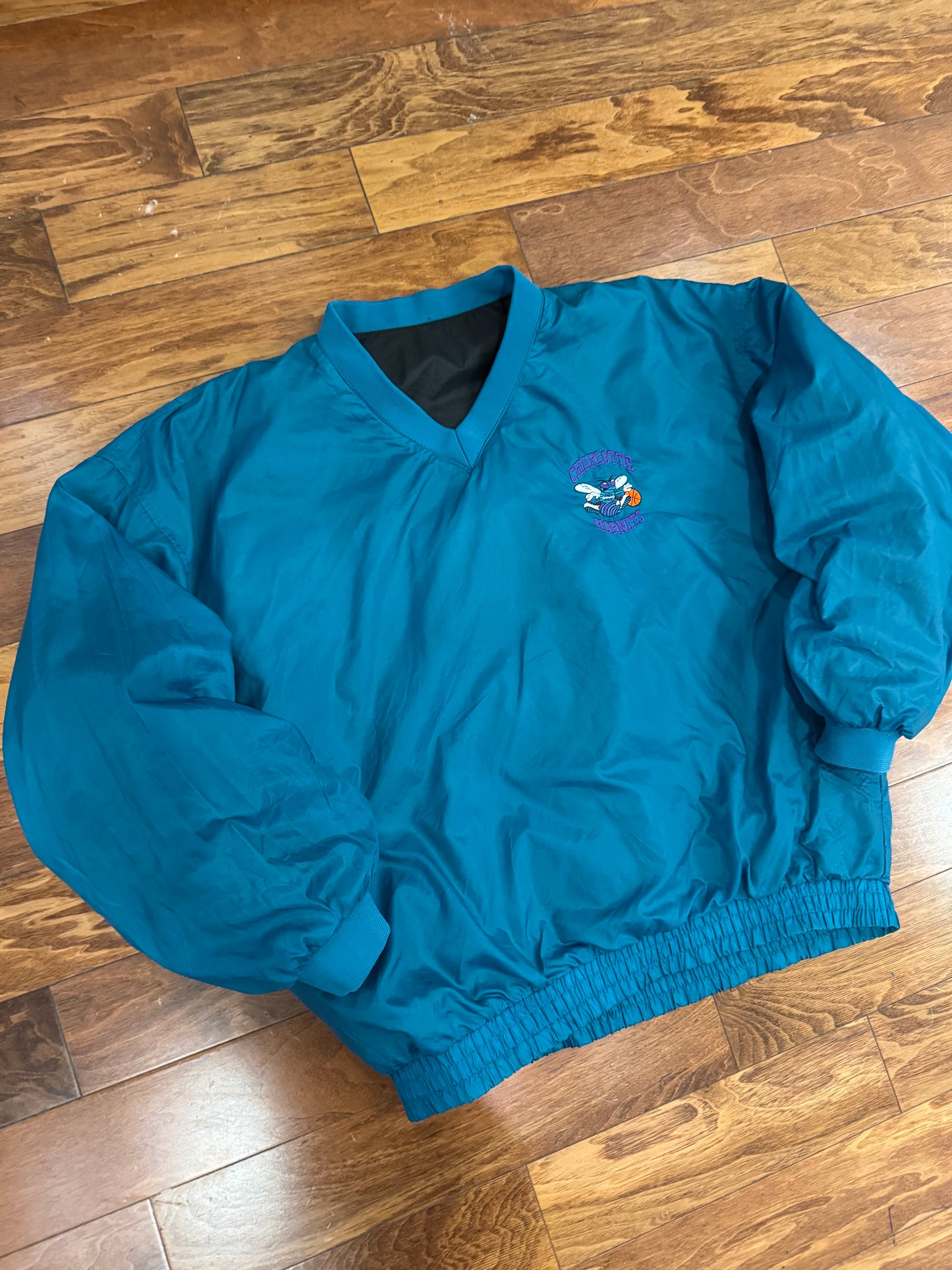 90s Charlotte Hornets Reversible Windbreaker (XL)