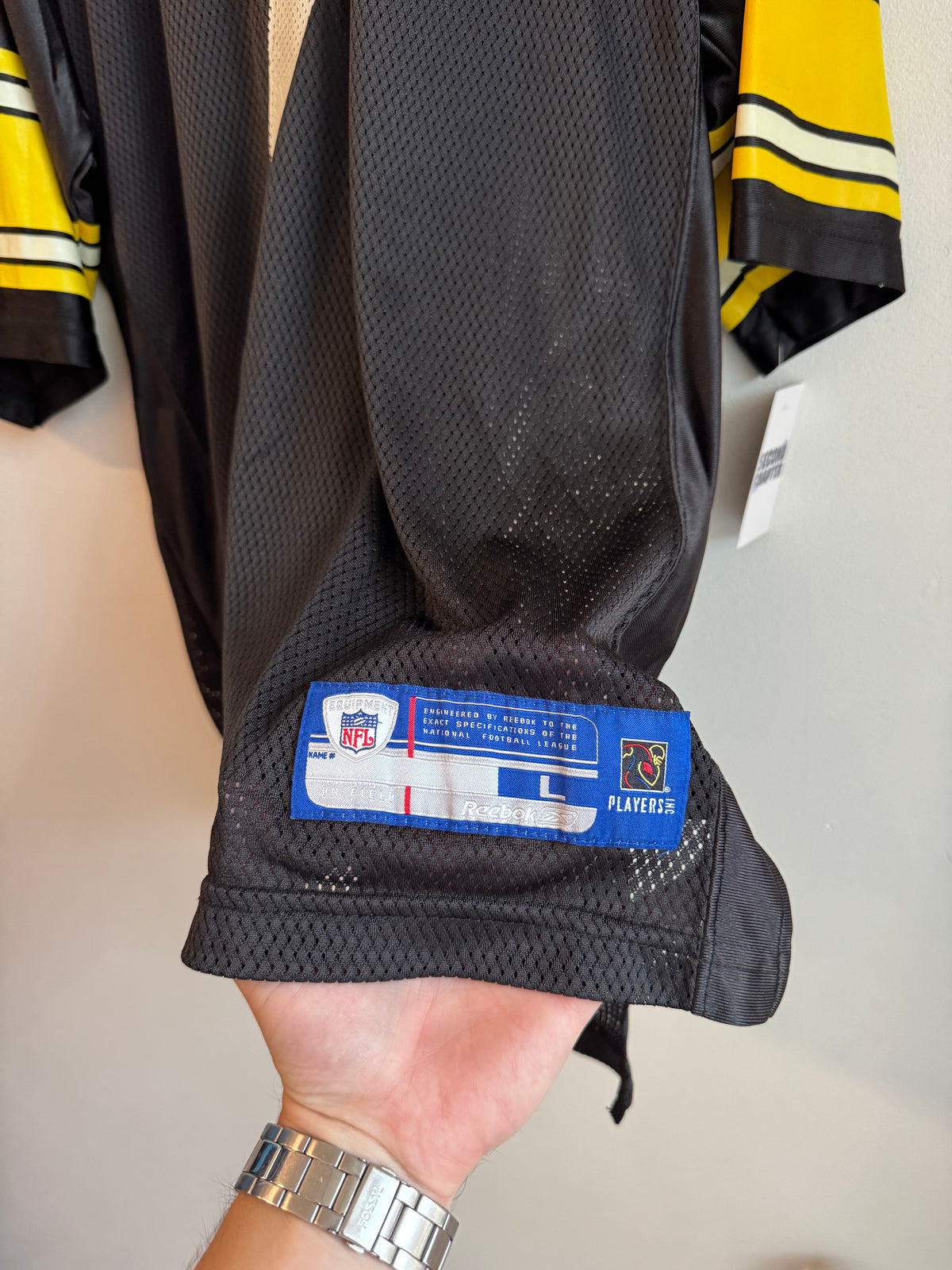 00s Pittsburgh Steelers Ben Roethlisberger Reebok Home Jersey (L)