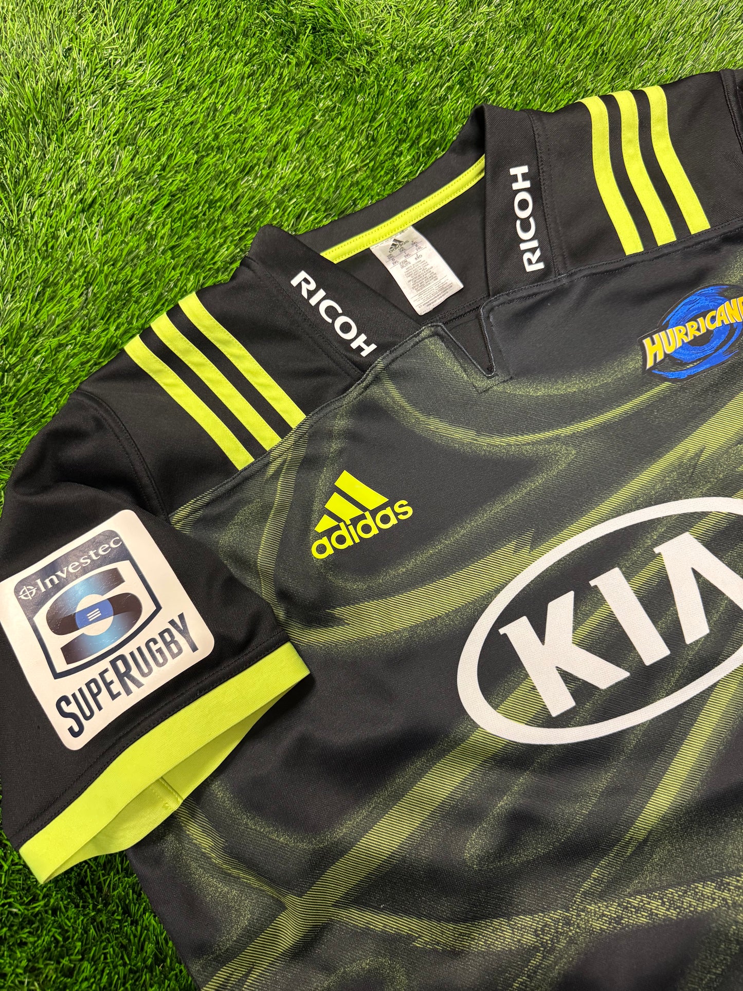 2017 Adidas Hurricanes KIA Super Rugby Home Jersey (XXXL)