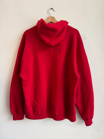 2000s NC State Wolfpack Russell Athletics Red Hoodie (L)