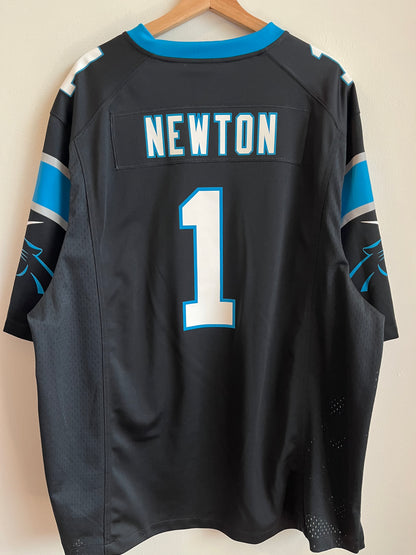 2012 Carolina Panthers Cam Newton Home Nike Jersey (XXL)
