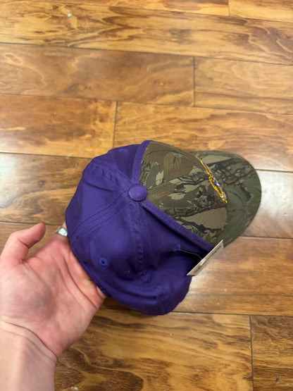 00s East Carolina (ECU) Pirates Camo Two Toned Hat (OS)