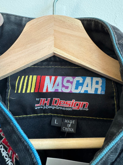 00s Pepsi Max Vintage Faded Nascar Racing Jacket (L)
