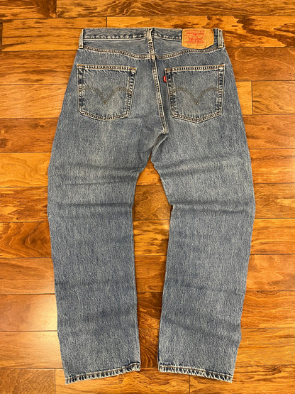 00s Levi's 501 Blue Jeans (33 x 32)