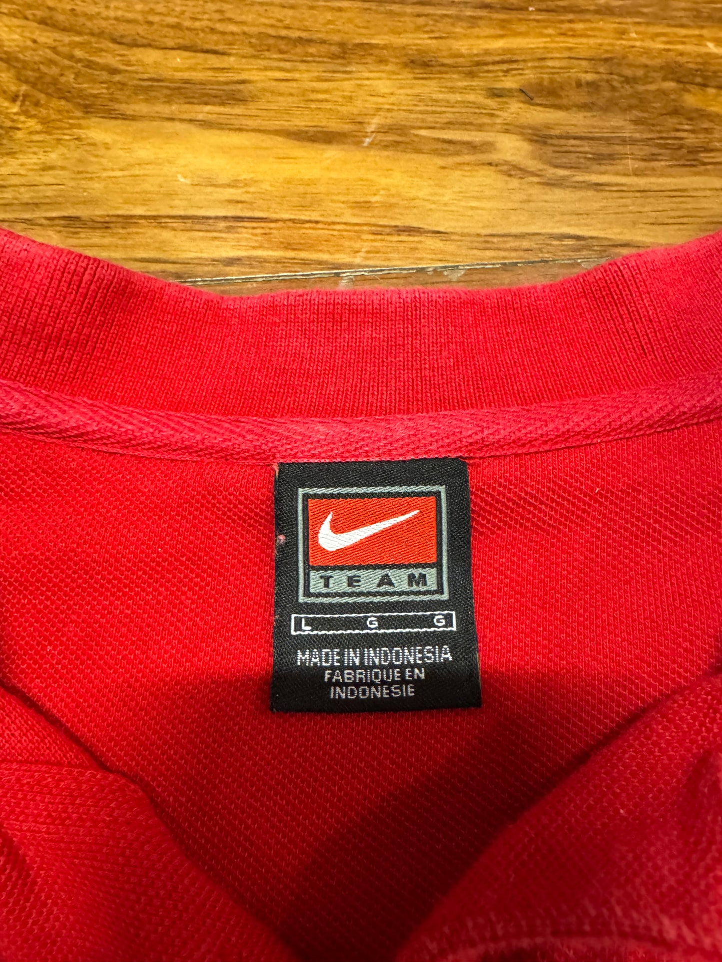 2001 NC State University (NCSU) Nike Polo Shirt (L)