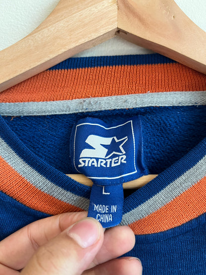 90s Florida Gators Starter Embroidered Spell Out Crewneck (L)