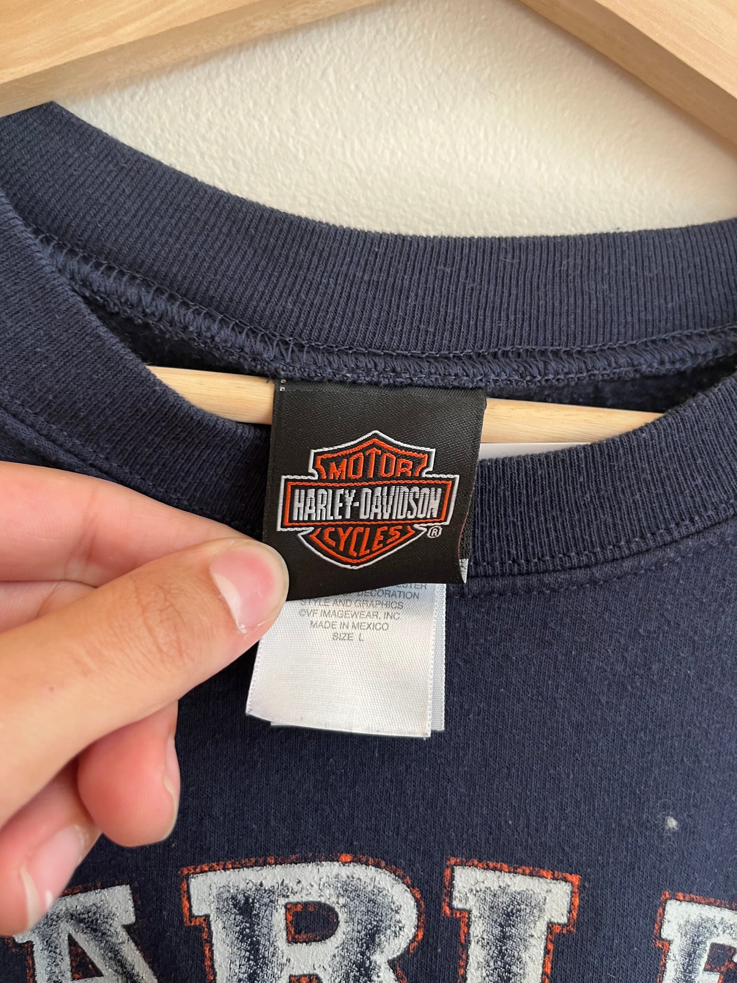 2012 Harley Davidson Blue Ridge Crewneck (L)