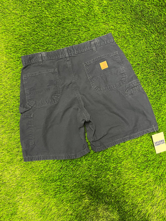 2010 Carhartt Workwear Carpenter Navy Shorts (36)