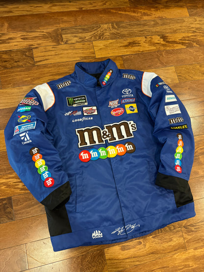 2018 Kyle Busch Joe Gibbs M&M Racing Nascar Jacket (XXL)