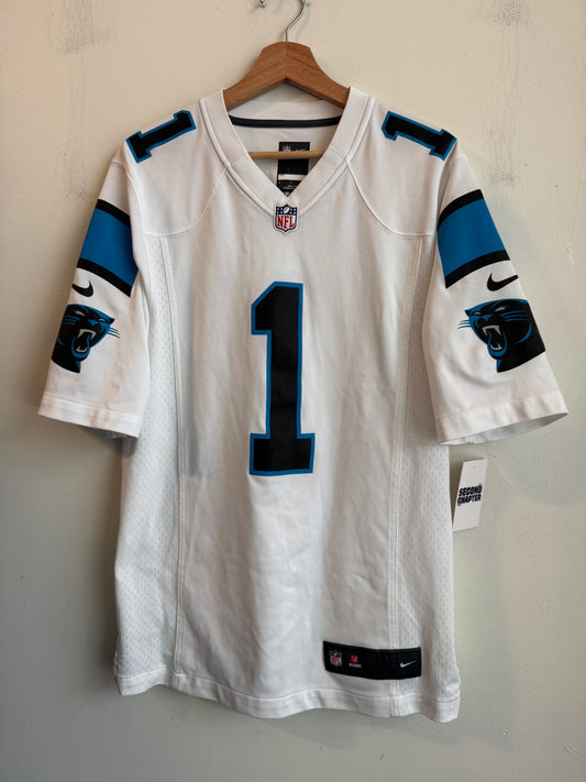 2010s Carolina Panthers Cam Newton Nike Away Jersey (S)
