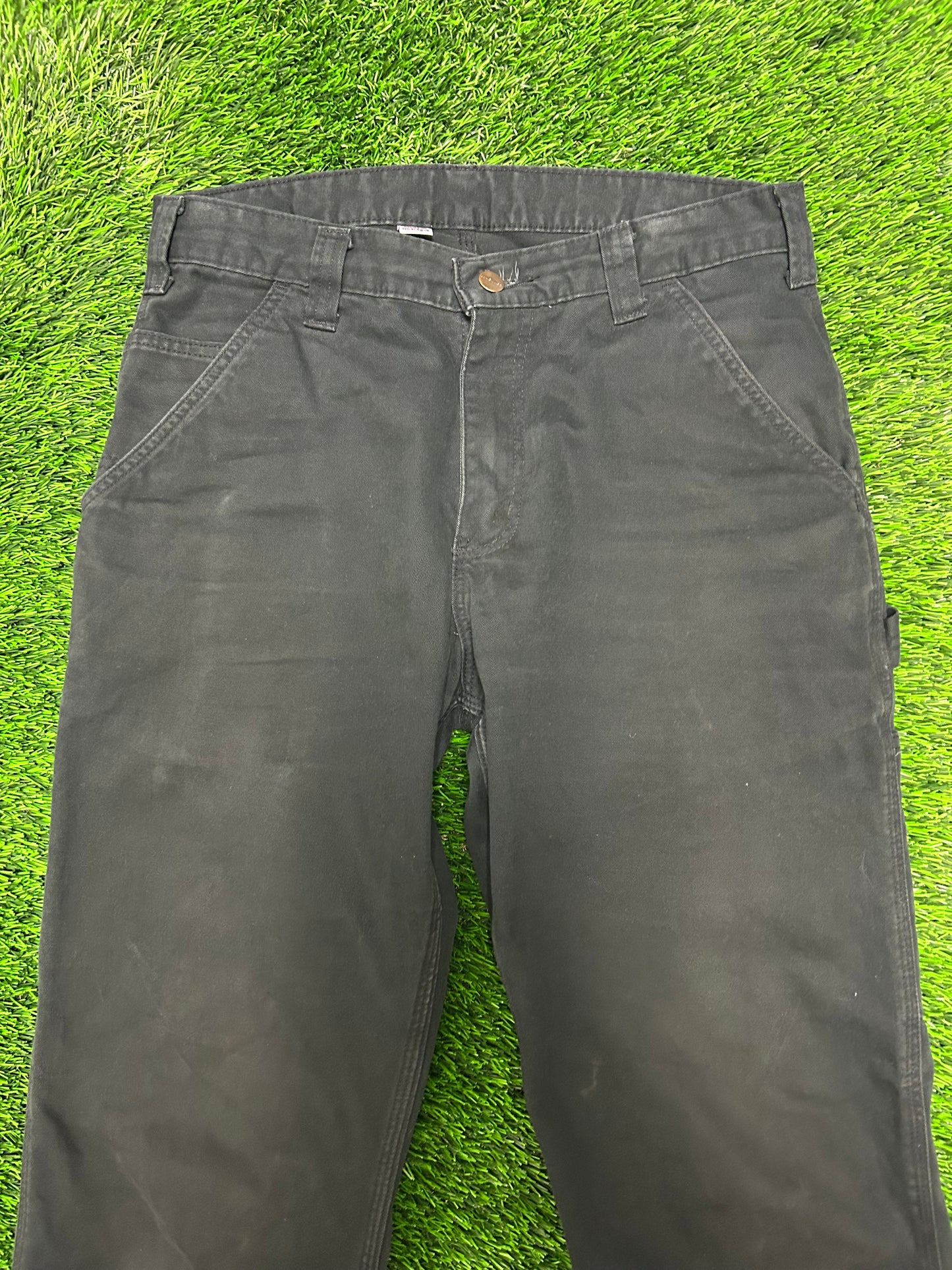 Black Carhartt Carpenter Pants (31 x 32)