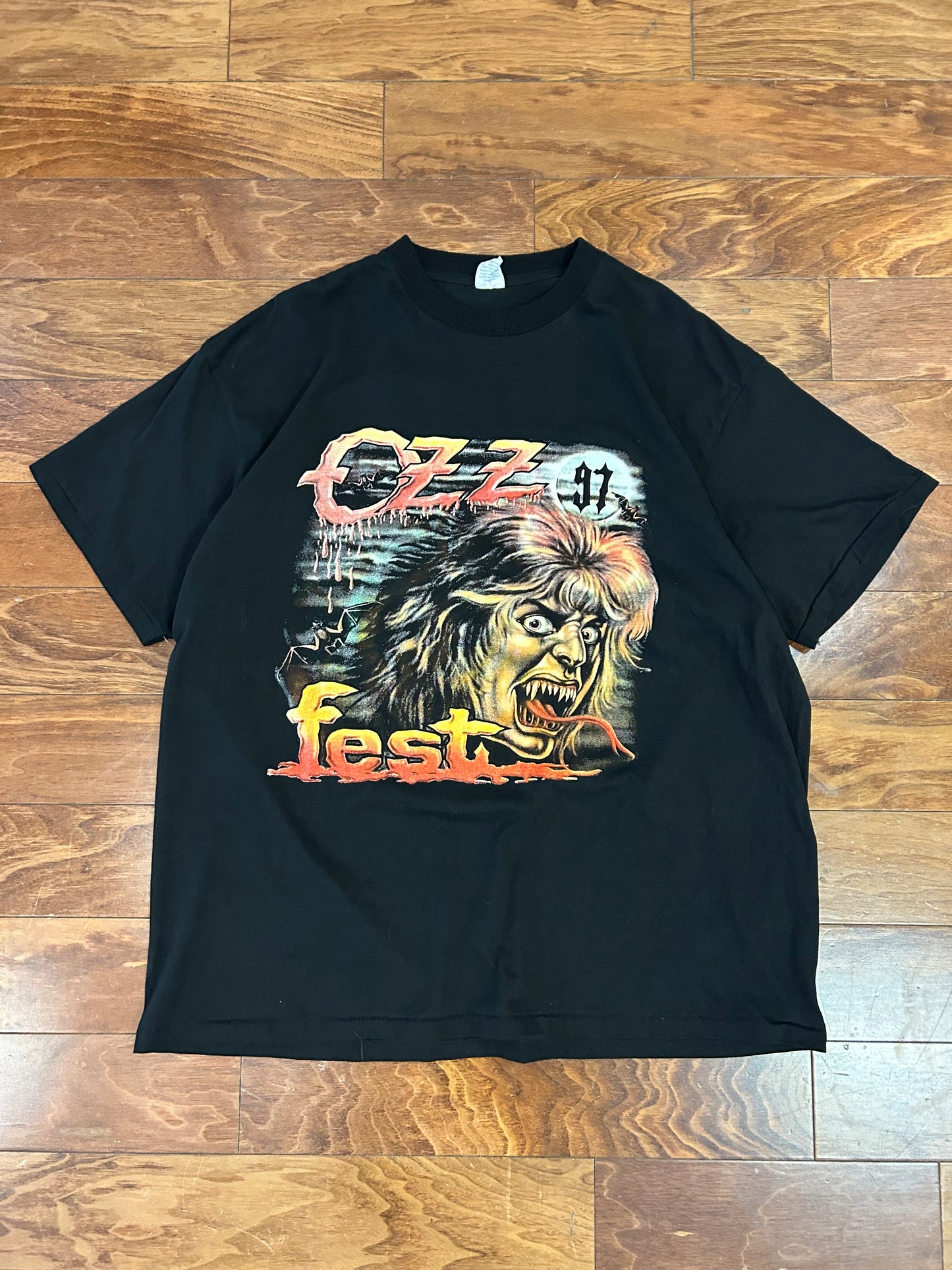 1997 Ozz Fest "Ozzy Osbourne" Music Tour Tee (XL)