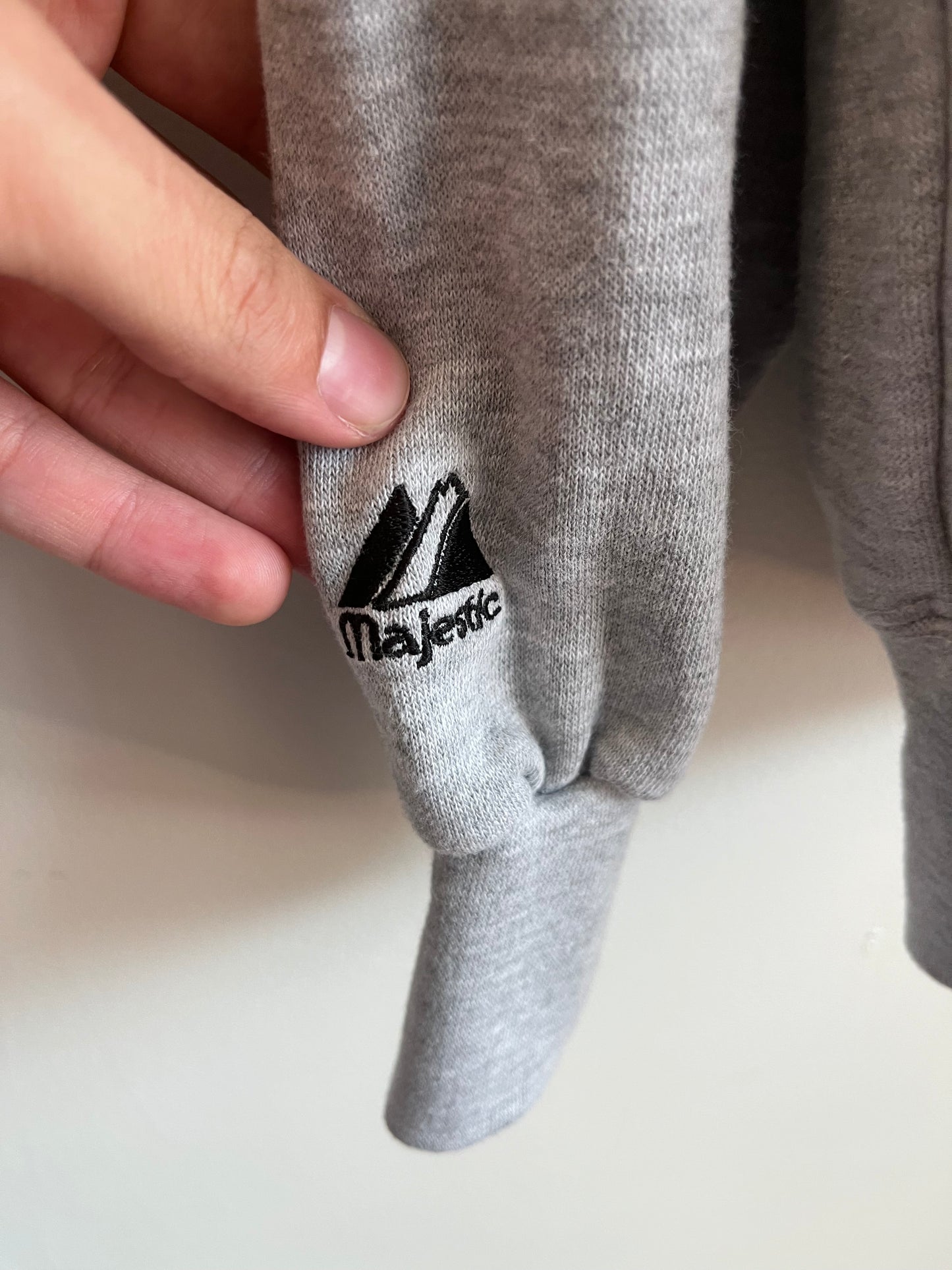 90s Carolina Panthers Majestic Cat Stratch Crewneck (L)
