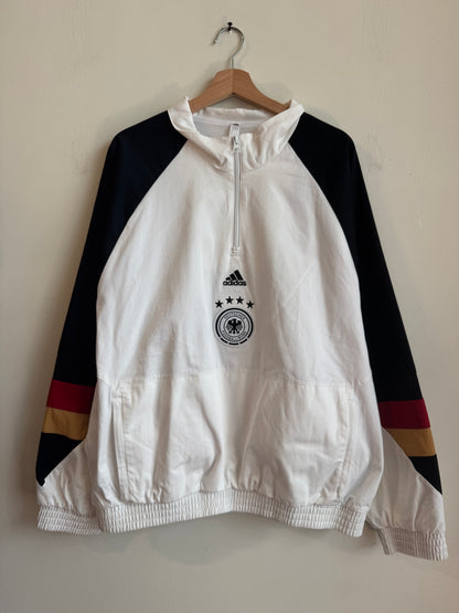 2022 Germany Soccer Adidas Quarter Zip Jacket (L)