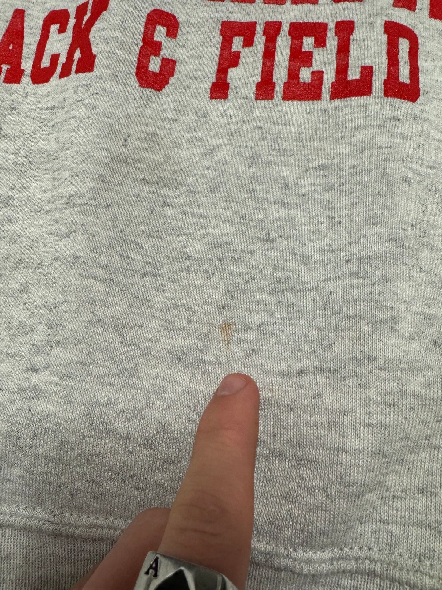 1997 University of South Dakota Track & Field Vintage Russel Crewneck (XL)