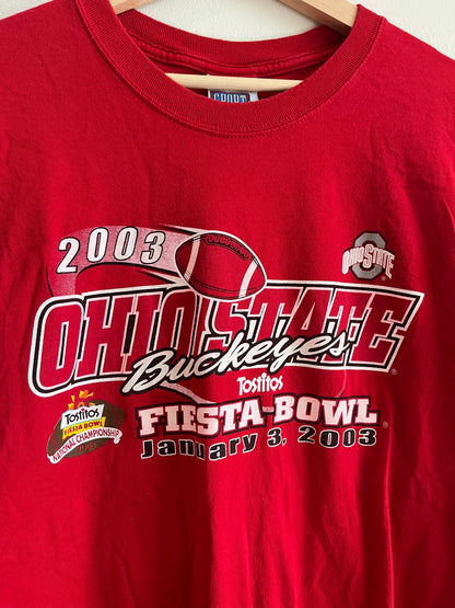 2003 Ohio State Sport Attack Red Tee (XL)