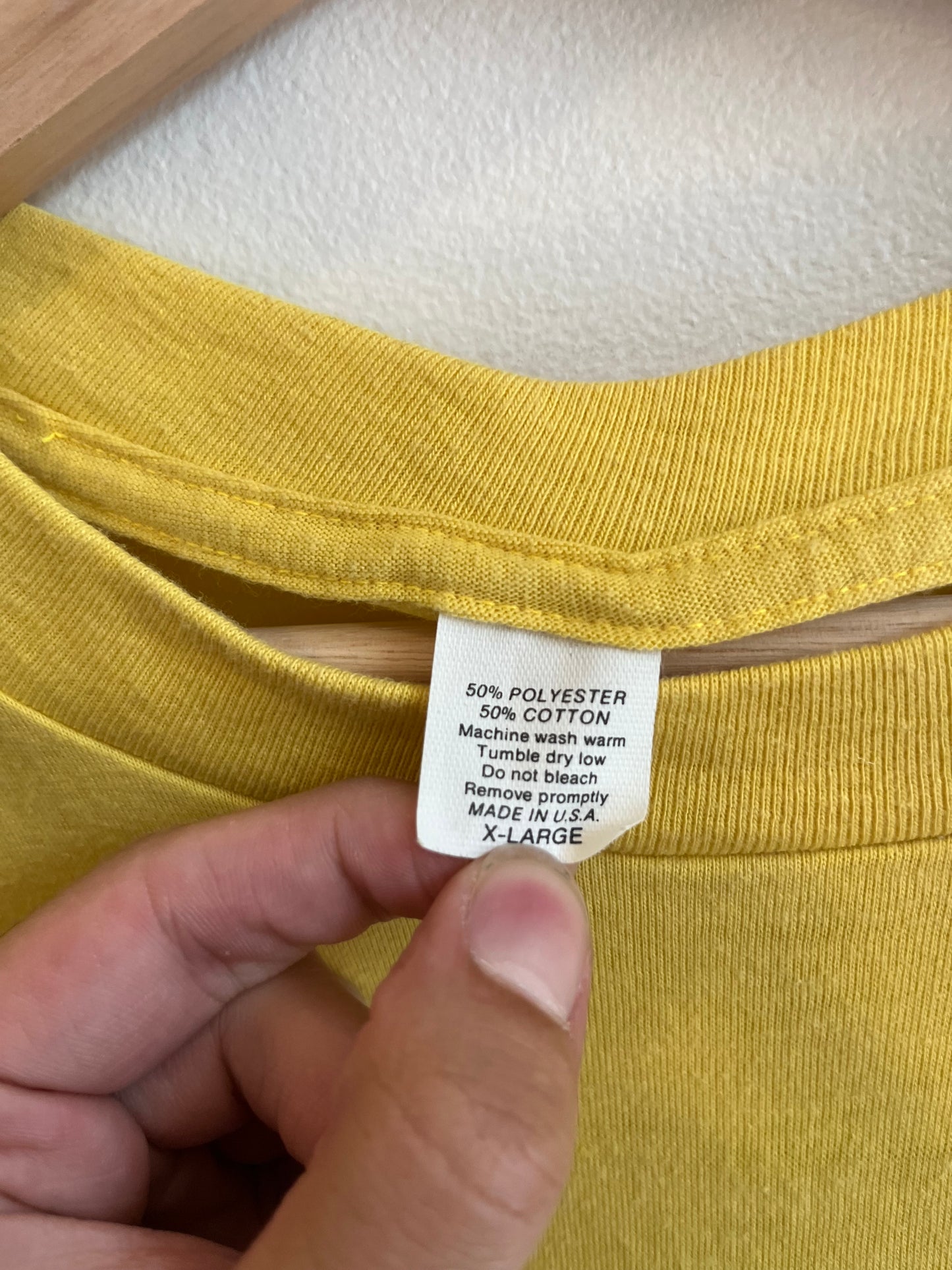 90s Camel Cigarettes Smooth Yellow Tee (L)
