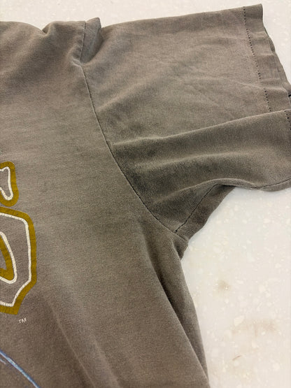 1991 New Orleans Saints Smoke Faded Riddell Tee (L)