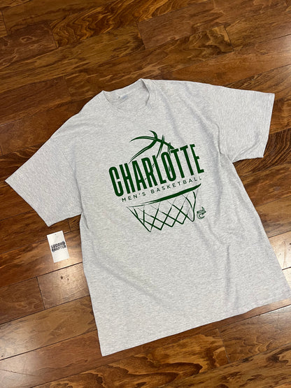 00s UNCC Charlotte Basketball Tee (L)