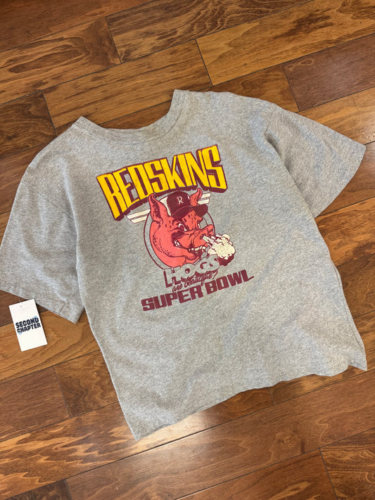 80s Washington Redskins Hogs Super Bowl Vintage Nike Tee (M)