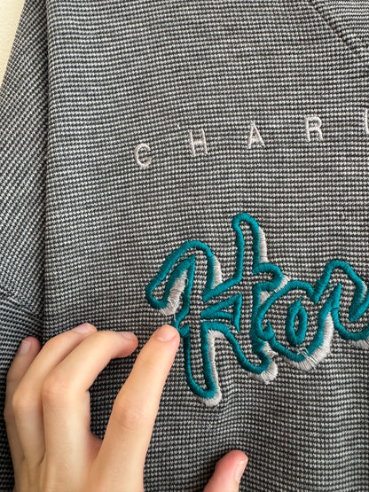90s Charlotte Hornets Embroidered Lee Crewneck (XL)