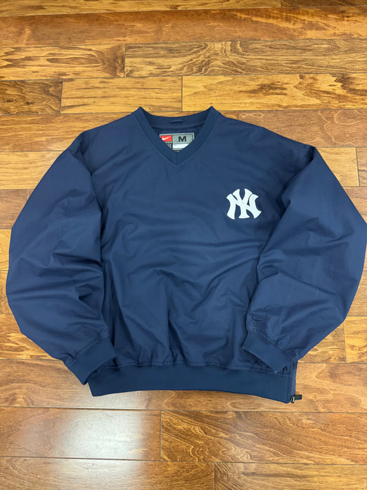 00s New York Yankees Patched Nike Windbreaker (M)