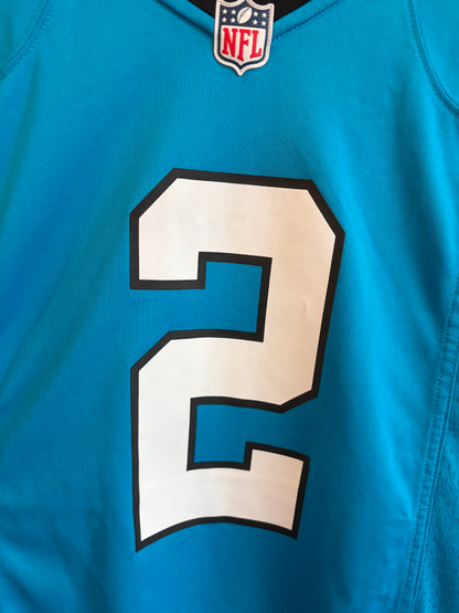 2010s Carolina Panthers DJ Moore Nike Blue Jersey (S)