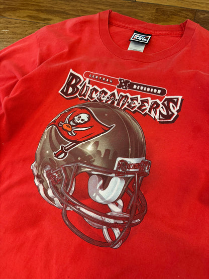 00s Tampa Bay Buccaneers Red Helmet Tee (S)