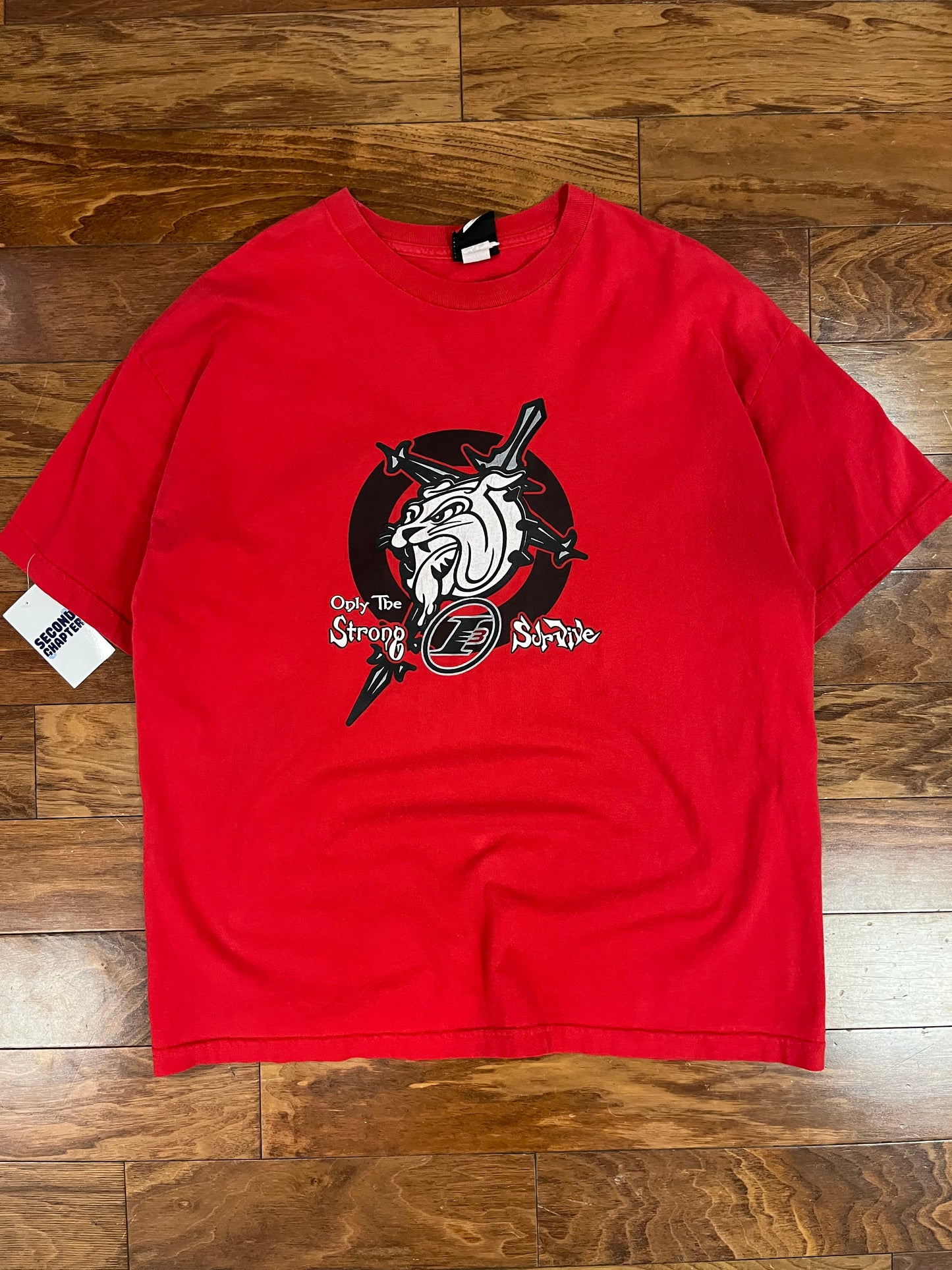 00s Allen Iverson Reebok I3 Bulldog Vintage Tee (XXL)