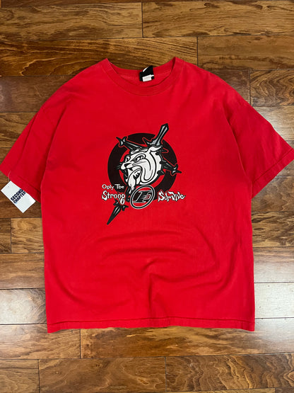 00s Allen Iverson Reebok I3 Bulldog Vintage Tee (XXL)