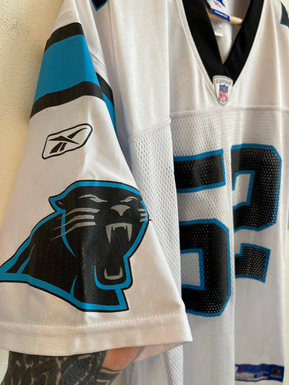 2000s Carolina Panthers Jon Beason White Away Jersey (M)