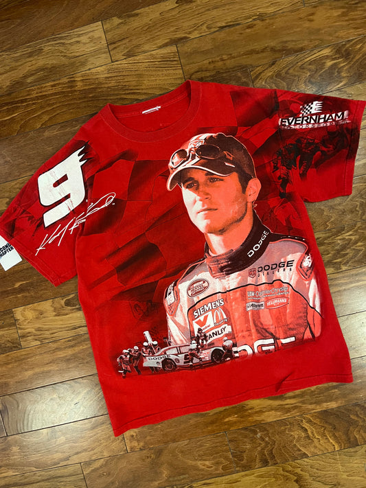 00s Kasey Kahne Dodge Nascar AOP Tee (XXL)