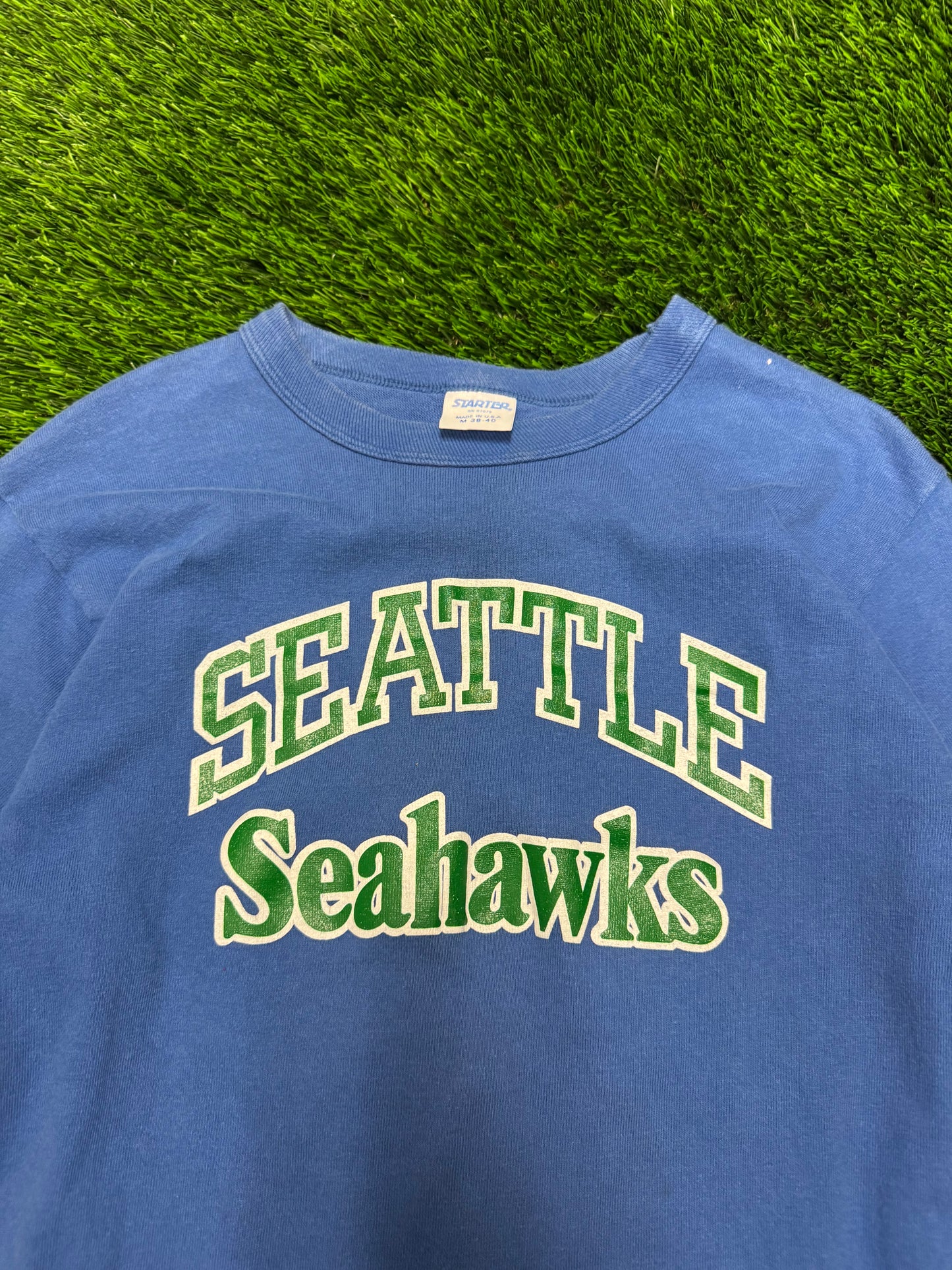 90s Seattle Seahawks Vintage Starter Tee (M)