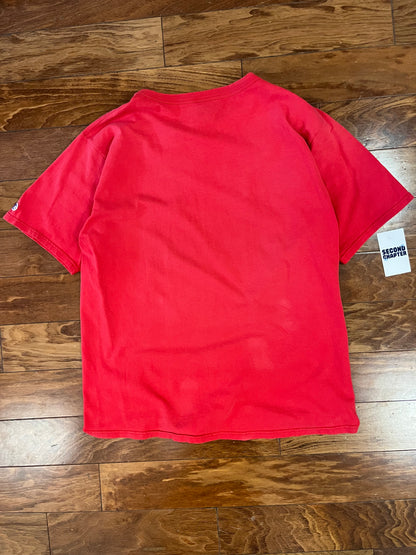 90s Portland Trail Blazers Champion Spell Out Vintage Tee (L)
