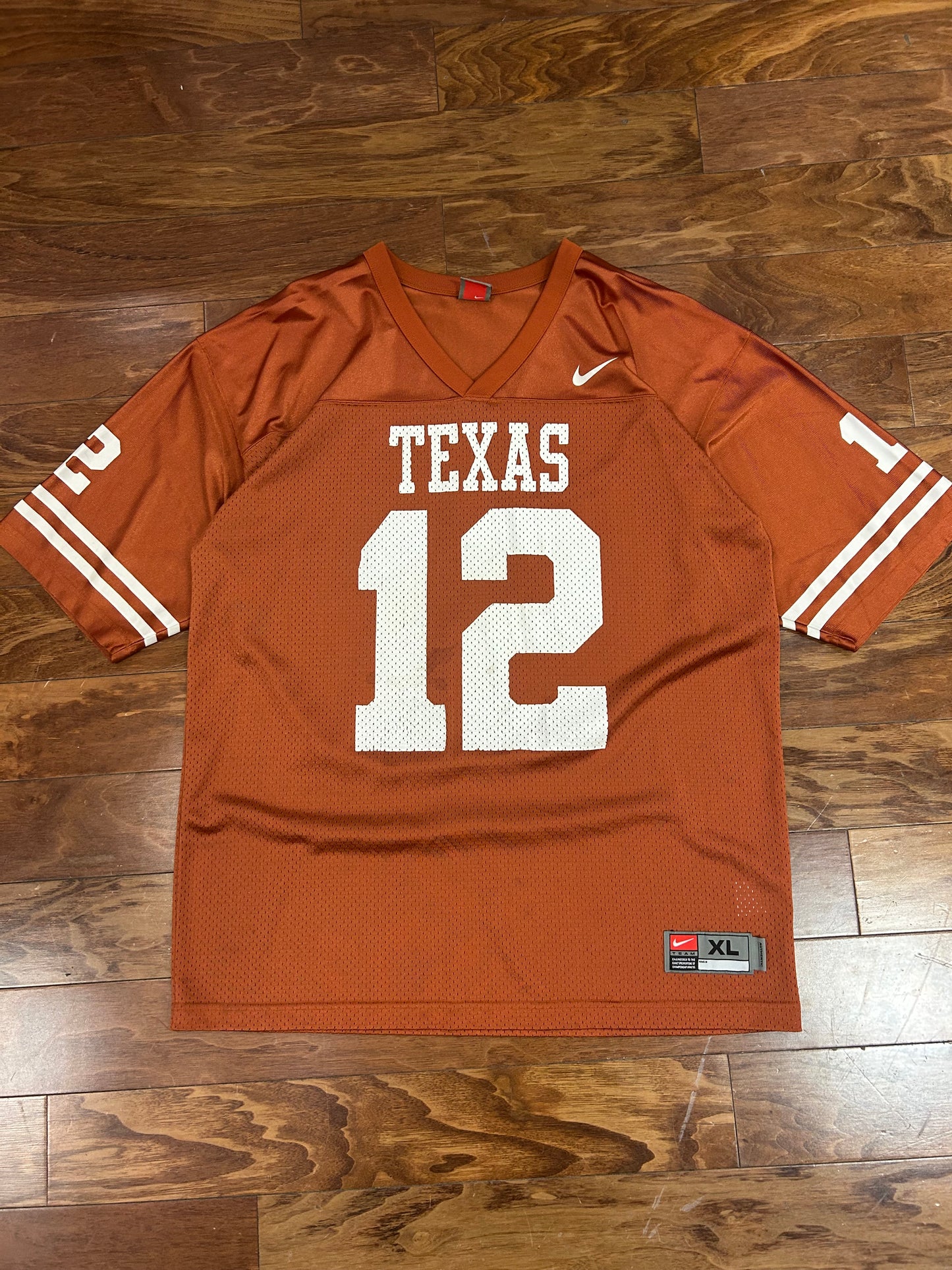 2007 Texas Colt McCoy #12 Vintage Nike College Jersey (XL)